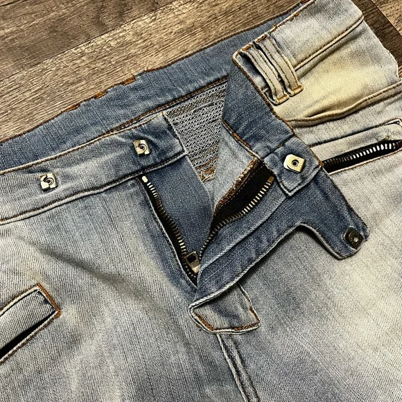 Balmain Biker Jeans Blue - Picture 3 of 6